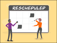 Rescheduled