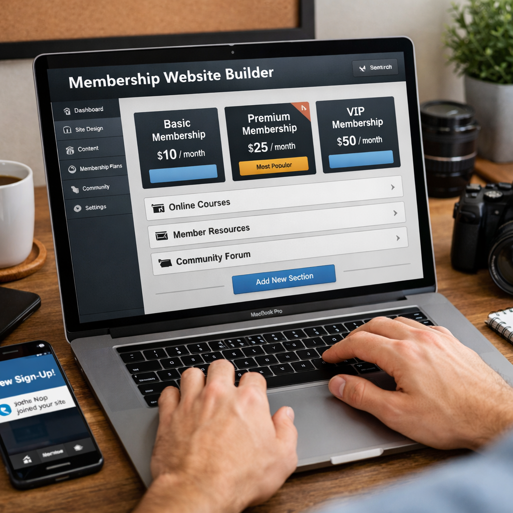 How to Build a Membership Website