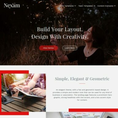 Nexam Website Design for Associations