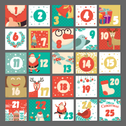 Image of December Christmas calendar
