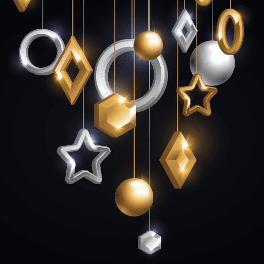 new years ornaments