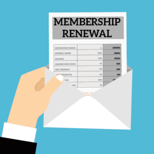 member renewal letter